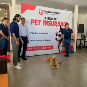 InsuranceDekho Launches ‘Pet Insurance’ On its Platform