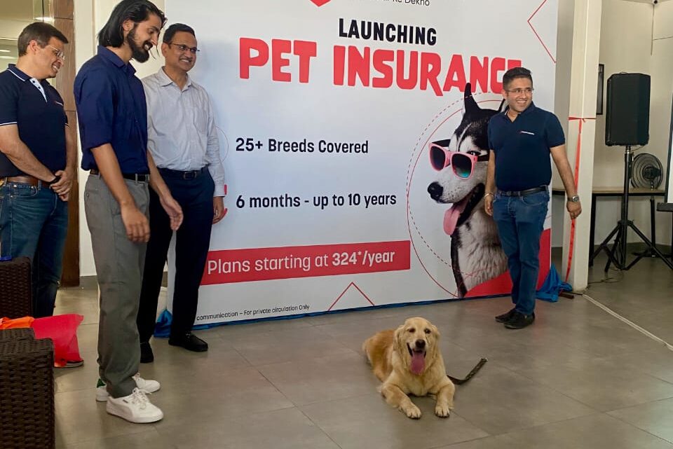 InsuranceDekho Launches ‘Pet Insurance’ On its Platform