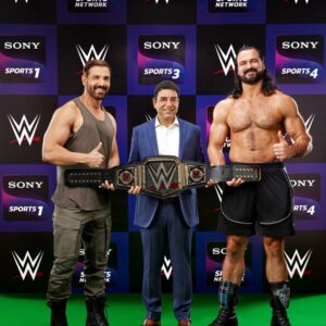 WWE Superstar Drew McIntyre along with movie stars Karthi and John Abraham save the day and give viewers a dose of 100% shudh sports entertainment only on Sony Sports Network