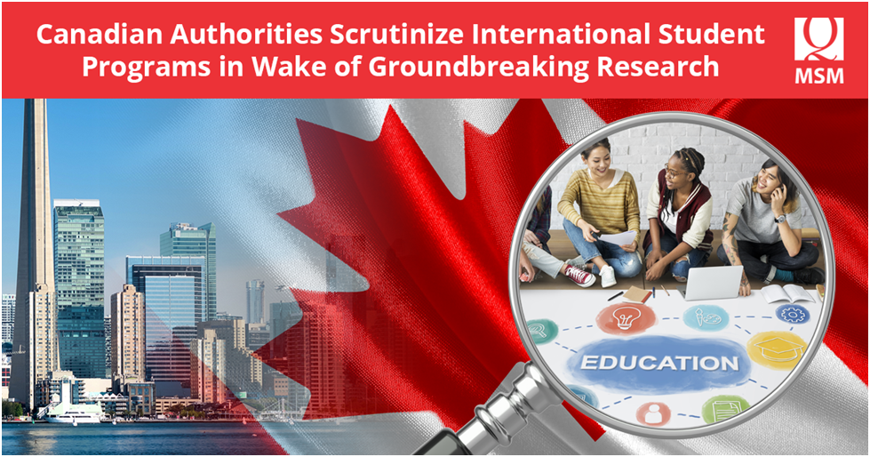 Canadian Authorities Scrutinize International Student Programs in Wake of Groundbreaking Research