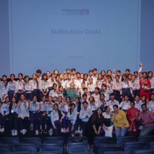 Whistling Woods International hosted 80+ 9th Graders from the Schools of Specialised Excellence, an initiative by Delhi Board of School Education, for a Customised 4-day Workshop at its Mumbai Campus