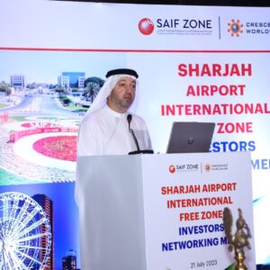 Sharjah Airport International Free Zone Authority, Govt. of Sharjah, UAE organized Conference & One to One Meetings from 21-22 July 2023 at the Grand Hyatt, Gurugram