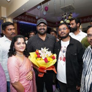 Tollywood Actor Manchu Manoj Inaugurates Balagam Fine Dine Restaurant at Neredmet X Roads