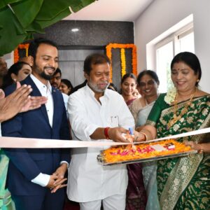 Telangana Health Minister Sri Damodar Rajanarasimha Inaugurates Euderm Skin and Hair Clinic in Jubilee Hills, Hyderabad