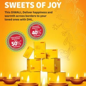 DHL Express lights up Diwali with up to 50% off for India’s international shipments