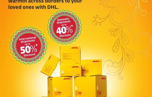 DHL Express lights up Diwali with up to 50% off for India’s international shipments