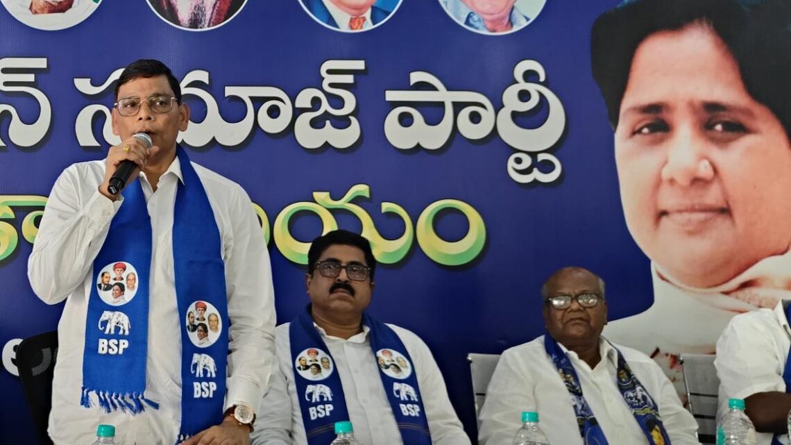 BSP alone fights for Bahujans in country; more people’s movements in Telugu states in coming days: RS MP, party national coordinator Ramji Gautam