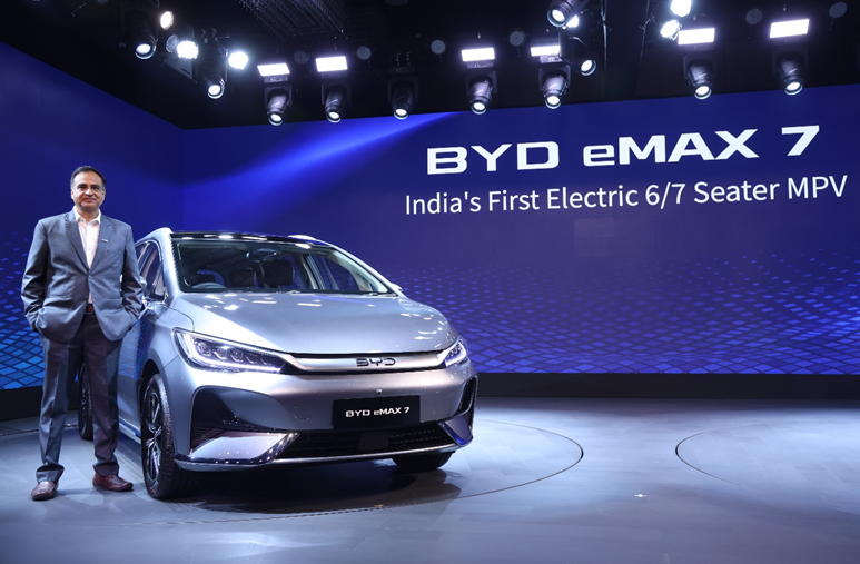 BYD India Launches Country’s First Electric MPV in 6- and 7-Seater Options