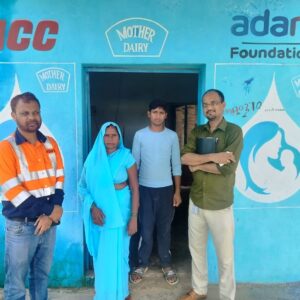 Adani Foundation at ACC Tikaria benefits 100 rural dairy farmers by quadrupling milk collection