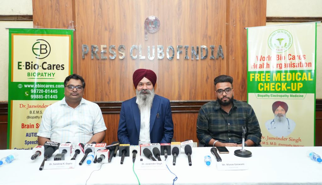 National call for Legal Recognition of Electropathy raised at Press Conference in Delhi